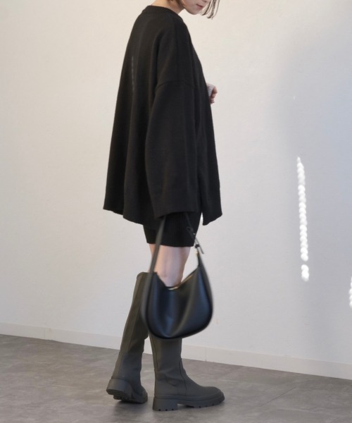 Reurie'(レウリィ)の「ラバーロングブーツ(ブーツ・レディース・ブラック/カーキ・23.5cm/24.0cm/23.0cm/24.5cm)」の11枚目の写真