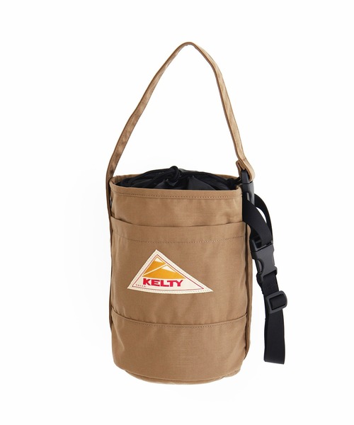 KELTY（ケルティ）の「【500mlペットボトル収納可】 2WAY ラウンドボトムトート/ショルダーバック（ショルダーバッグ・レディース・ブラック/モカ/タン/セージグリーン/ネイビー/マスタード/ブラウン系その他/オリーブ/ダークグレー・FREE）」の3枚目の写真