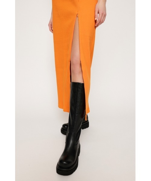 SLY SIDE ZIP PLEATS スカート SLY | OPEN ZIP PLEATS ショートスカート (スカート(ミニ