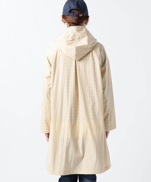 Grand PARK（グランドパーク）の「ナイロンロング丈フードコート（ブルゾン・レディース・ブラウン/カーキ/ナチュラル・FREE）」の8枚目の写真