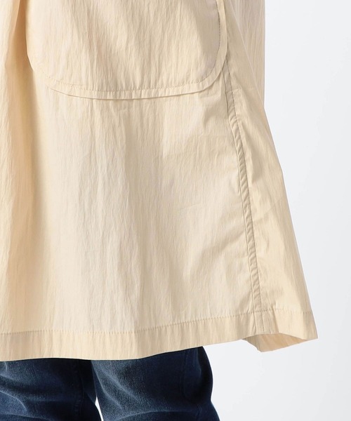 Grand PARK（グランドパーク）の「ナイロンロング丈フードコート（ブルゾン・レディース・ブラウン/カーキ/ナチュラル・FREE）」の12枚目の写真