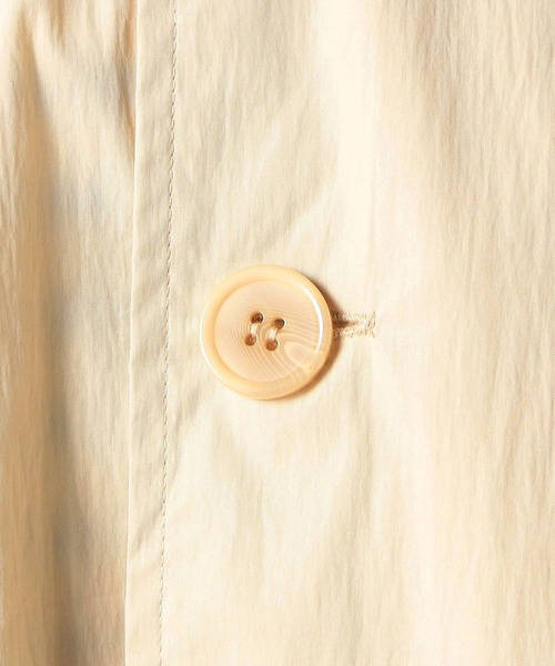 Grand PARK（グランドパーク）の「ナイロンロング丈フードコート（ブルゾン・レディース・ブラウン/カーキ/ナチュラル・FREE）」の13枚目の写真