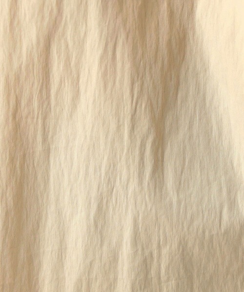 Grand PARK（グランドパーク）の「ナイロンロング丈フードコート（ブルゾン・レディース・ブラウン/カーキ/ナチュラル・FREE）」の16枚目の写真