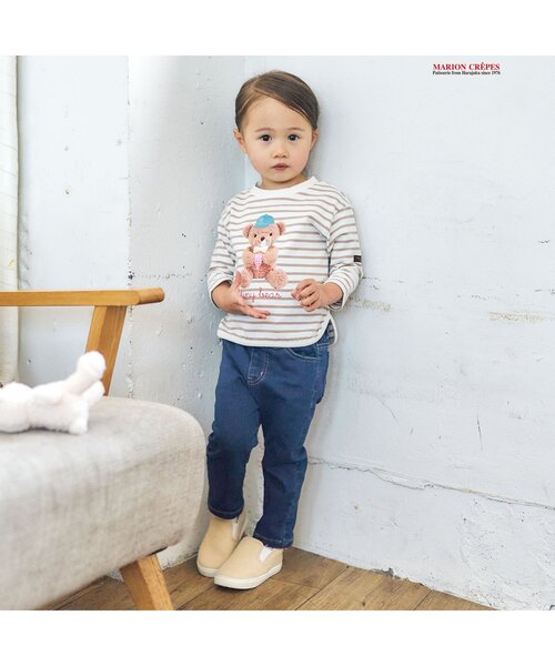 apres les cours（アプレレクール）の「無地・バイカラー スリッポン（スリッポン・キッズ・ベージュ/チャコール/ミント/ピンク・13/14/15 /16/17/18/19）」の9枚目の写真