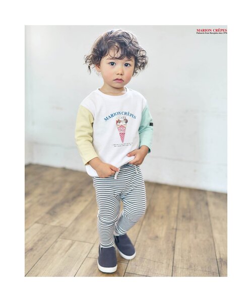 apres les cours（アプレレクール）の「無地・バイカラー スリッポン（スリッポン・キッズ・ベージュ/チャコール/ミント/ピンク・13/14/15 /16/17/18/19）」の13枚目の写真