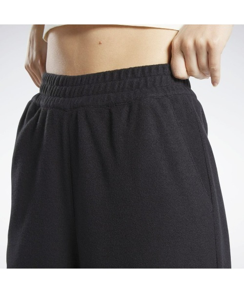 Reebok（リーボック）の「ワイドレッグパンツ / CL WDE FL WIDE LEG PANT（スウェットパンツ・レディース・ベージュ/ブルー/ブラック・LARGE/MEDIUM/SMALL/X-LARGE）」の10枚目の写真