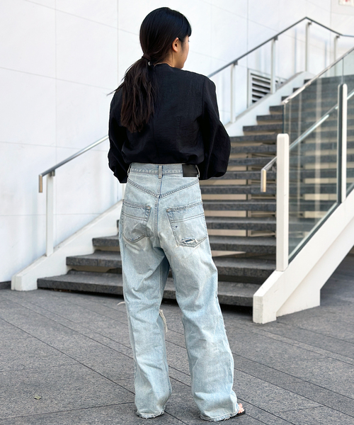 AP STUDIO（エーピーストゥディオ）の「アシンメトリーデニム（デニム  
