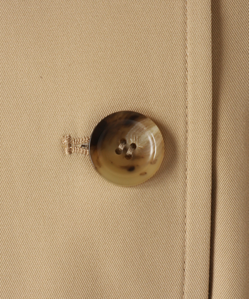 journal standard L'essage（ジャーナルスタンダードレサージュ）の「高密度撥水ギャバトレンチコート（トレンチコート・レディース・ベージュ・FREE）」の22枚目の写真