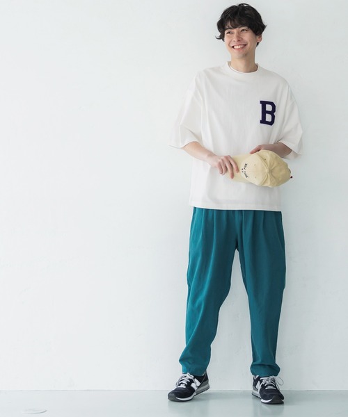 coca（coca）（コカ）の「メンズレタードサガラワッペン半袖T（Tシャツ/カットソー・メンズ・ネイビー/ホワイト/ブラック/グレー・M/L/XL）」の7枚目の写真