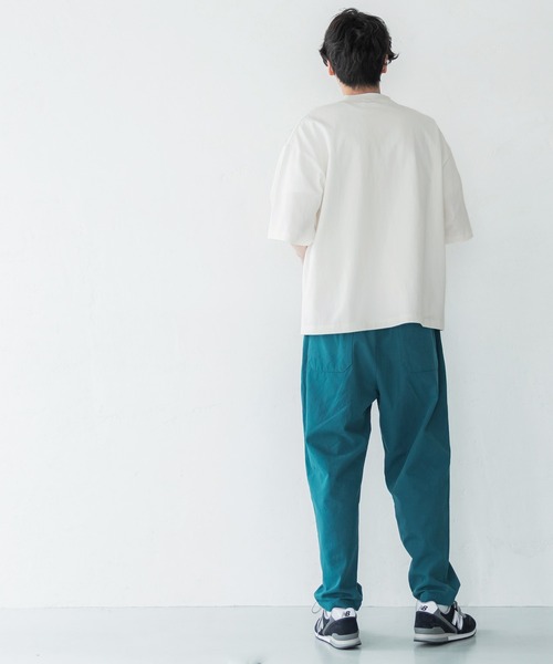 coca（coca）（コカ）の「メンズレタードサガラワッペン半袖T（Tシャツ/カットソー・メンズ・ネイビー/ホワイト/ブラック/グレー・M/L/XL）」の8枚目の写真