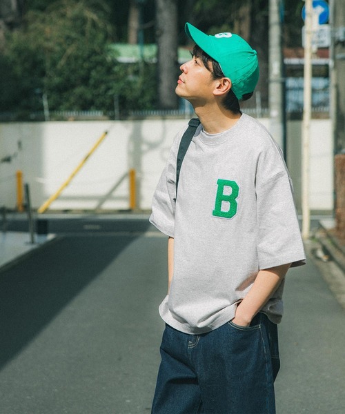 coca（coca）（コカ）の「メンズレタードサガラワッペン半袖T（Tシャツ/カットソー・メンズ・ネイビー/ホワイト/ブラック/グレー・M/L/XL）」の14枚目の写真