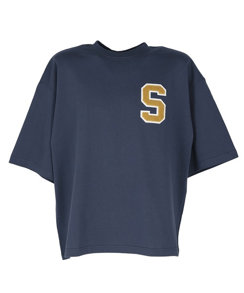 coca（coca）（コカ）の「メンズレタードサガラワッペン半袖T（Tシャツ/カットソー・メンズ・ネイビー/ホワイト/ブラック/グレー・M/L/XL）」の21枚目の写真