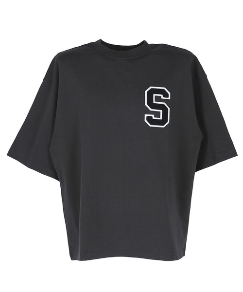 coca（coca）（コカ）の「メンズレタードサガラワッペン半袖T（Tシャツ/カットソー・メンズ・ネイビー/ホワイト/ブラック/グレー・M/L/XL）」の19枚目の写真