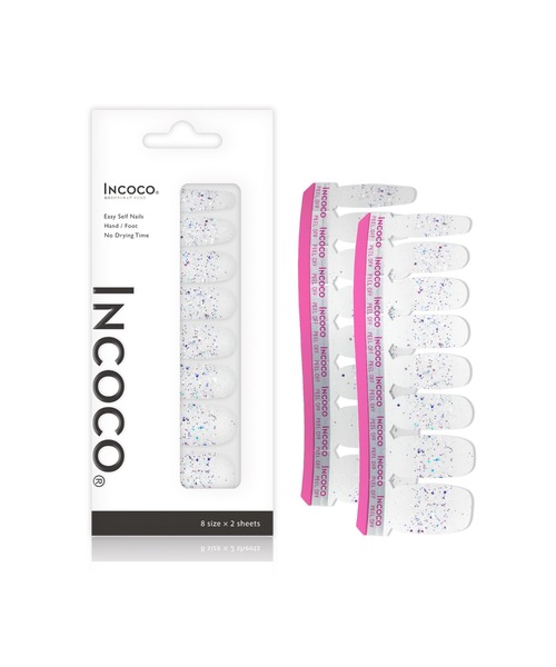 INCOCO（インココ）の「【INCOCO】貼るだけマニキュア 5 [I]（ネイルシール/ネイルチップ・レディース・ベージュ系その他/その他1/その他2/ピンク系その他・ONESIZE）」の5枚目の写真