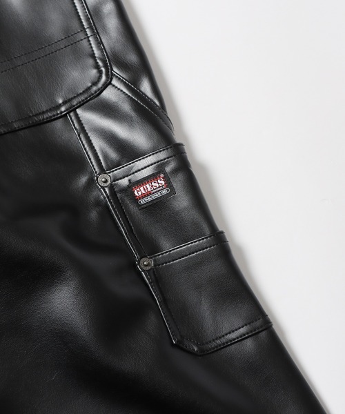 Guess（ゲス）の「GUESS/ゲス GO RAYMOND PU CARPENTER PANTS（スラックス・メンズ・ブラック・32）」の12枚目の写真
