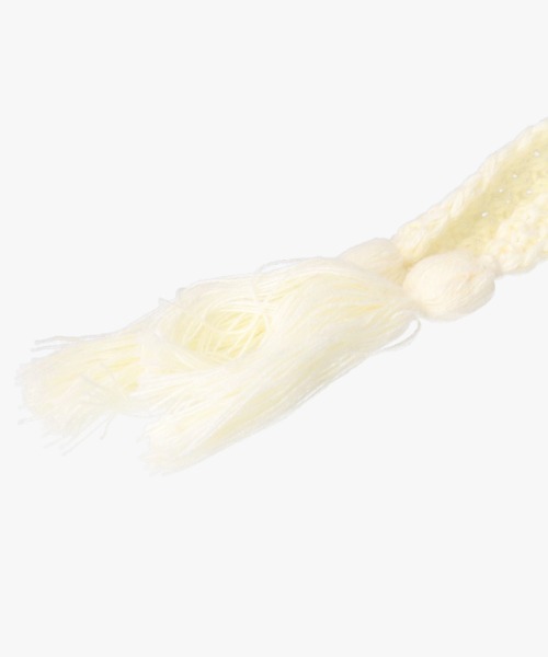 kaorinomori(カオリノモリ)の「kaorinomori スウィスカーフ(バンダナ/スカーフ・レディース・ホワイト/グリーン・ONE SIZE)」の19枚目の写真