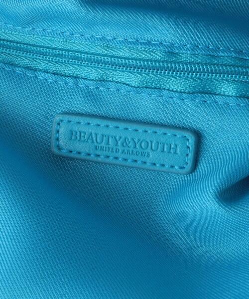 BEAUTY&YOUTH UNITED ARROWS（ビューティーアンドユースユナイテッドアローズ）の「サイドタック ロング ワンハンドル ショルダーバッグ（ショルダーバッグ・レディース・ブラック/コバルトブルー・FREE）」の11枚目の写真