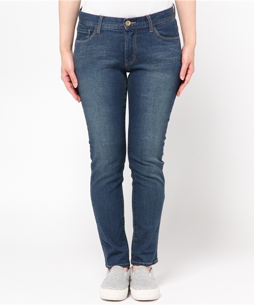 LBC(エルビーシー)の「コットンポリスキニーパンツ(その他パンツ・レディース・オフホワイト/ネイビー/ダークネイビー・MEDIUM/LARGE)」の15枚目の写真