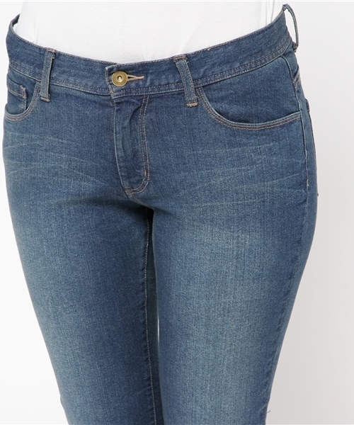 LBC(エルビーシー)の「コットンポリスキニーパンツ(その他パンツ・レディース・オフホワイト/ネイビー/ダークネイビー・MEDIUM/LARGE)」の9枚目の写真