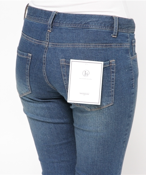 LBC(エルビーシー)の「コットンポリスキニーパンツ(その他パンツ・レディース・オフホワイト/ネイビー/ダークネイビー・MEDIUM/LARGE)」の10枚目の写真