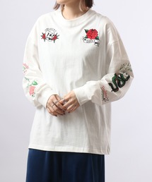 spiritoso ネオメタルプリントロンT 長袖