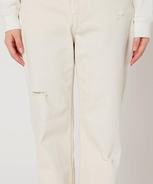 Healthy denim/ヘルシーデニム】 別注CLASH W デニムパンツ（ホワイト