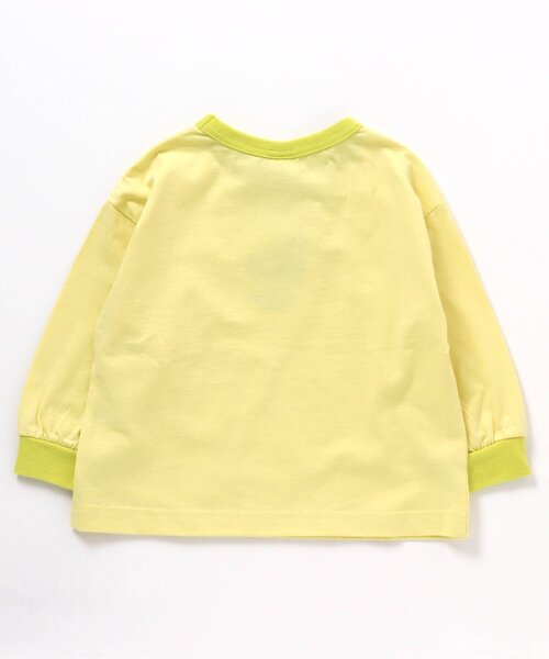 BREEZE（ブリーズ）の「Colorful リンガーモチーフ刺繍Tシャツ（Tシャツ/カットソー・キッズ・オフホワイト/ブルー/クリーム/イエロー/オレンジ/ピンク/グレー/グリーン・100/110/120/130/140/80/90）」の14枚目の写真