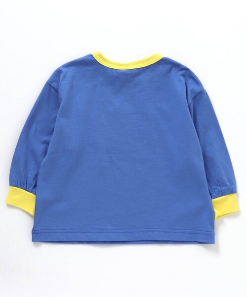 BREEZE（ブリーズ）の「Colorful リンガーモチーフ刺繍Tシャツ（Tシャツ/カットソー・キッズ・オフホワイト/ブルー/クリーム/イエロー/オレンジ/ピンク/グレー/グリーン・100/110/120/130/140/80/90）」の17枚目の写真