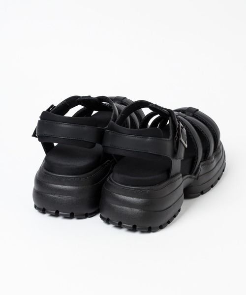 PBLIM（ページボーイリム）の「PAGEBOYLIM/グルカアツゾコサンダル（サンダル・レディース・ブラック・LARGE/MEDIUM）」の9枚目の写真