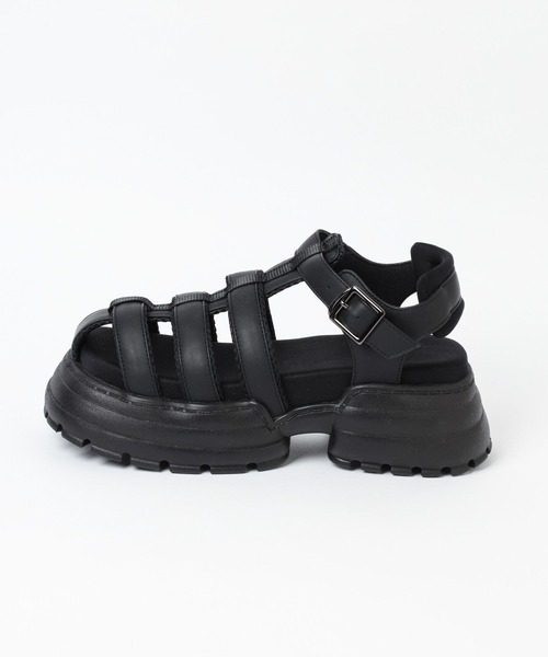 PBLIM（ページボーイリム）の「PAGEBOYLIM/グルカアツゾコサンダル（サンダル・レディース・ブラック・LARGE/MEDIUM）」の10枚目の写真