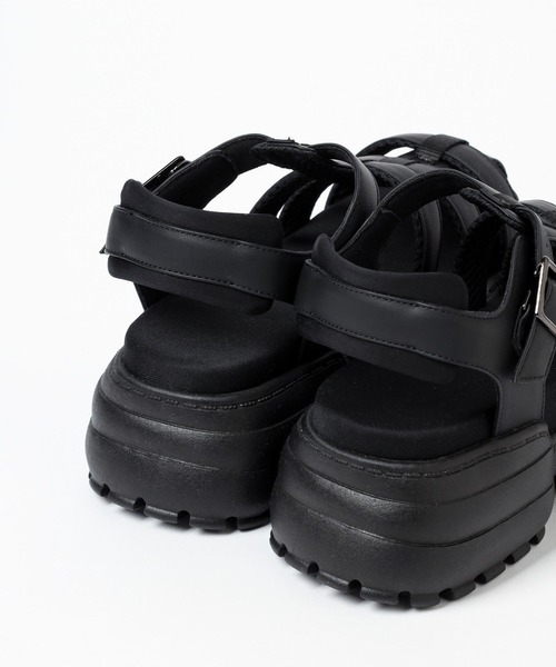 PBLIM（ページボーイリム）の「PAGEBOYLIM/グルカアツゾコサンダル（サンダル・レディース・ブラック・LARGE/MEDIUM）」の18枚目の写真