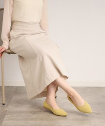 Cutie Blonde | 一枚で二度楽しめる【2WAY】Vネック ジャンパースカート(スカート)