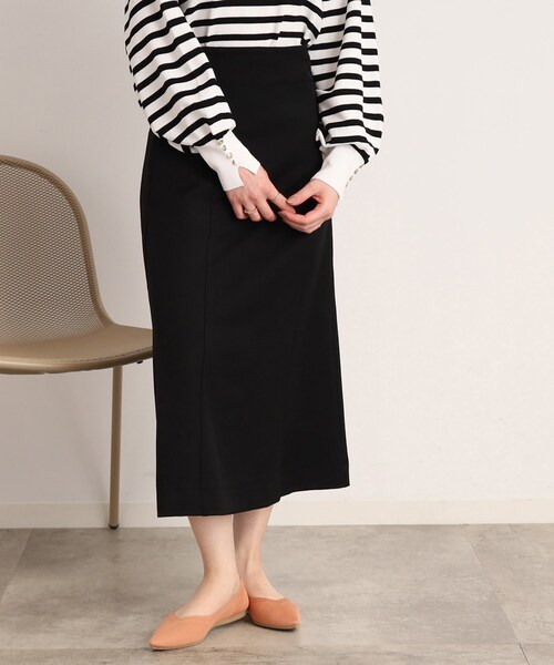 Cutie Blonde（キューティーブロンド）の「◆【2WAY】一枚で二度楽しめる！Vネック ジャンパースカート（スカート・レディース・アイボリー/ブラック・01/02/03）」の11枚目の写真