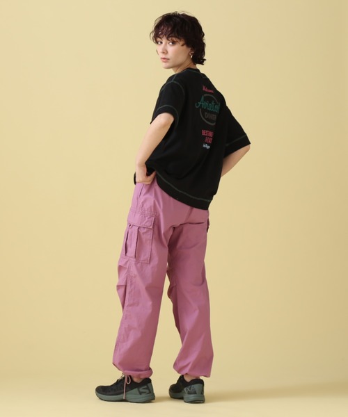 AVIREX(アヴィレックス)の「【直営店限定】AVIATORS DINNER EMB T-SHIRT/ アヴィエイターダイナー刺繍Tシャツ(Tシャツ/カットソー・レディース・ホワイト系2/ミント/ブラック・F)」の10枚目の写真