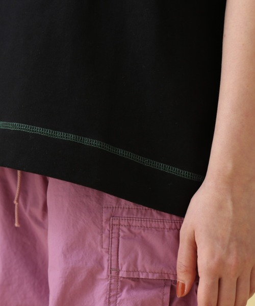 AVIREX(アヴィレックス)の「【直営店限定】AVIATORS DINNER EMB T-SHIRT/ アヴィエイターダイナー刺繍Tシャツ(Tシャツ/カットソー・レディース・ホワイト系2/ミント/ブラック・F)」の13枚目の写真