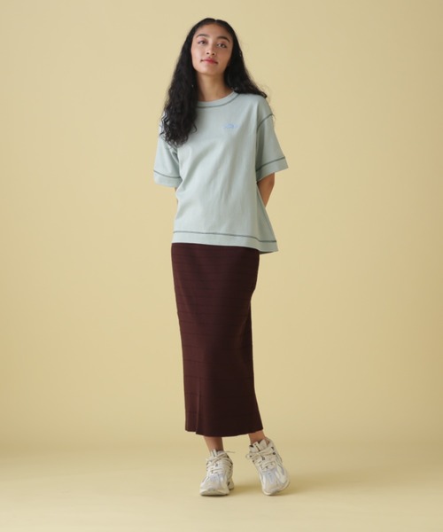 AVIREX(アヴィレックス)の「【直営店限定】AVIATORS DINNER EMB T-SHIRT/ アヴィエイターダイナー刺繍Tシャツ(Tシャツ/カットソー・レディース・ホワイト系2/ミント/ブラック・F)」の21枚目の写真