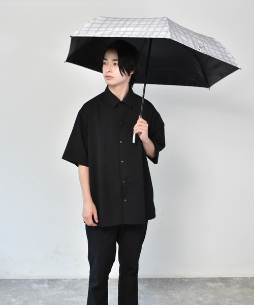 Waterfront(ウォーターフロント)の「kippis 全天候 折 55cm 晴雨兼用傘 日傘 雨傘(折りたたみ傘・レディース・ベージュ/グレー/ライトブルー・FREE)」の19枚目の写真