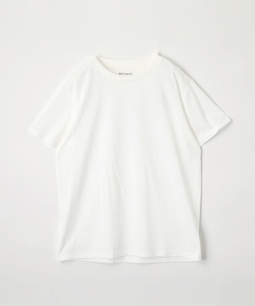 coca(coca)(コカ)の「メンズコットンレギュラーフィットUネックTシャツ(Tシャツ/カットソー・メンズ・ブラック/ブルー/ホワイト/ピンク/マスタード/オレンジ・M/L/XL)」の2枚目の写真