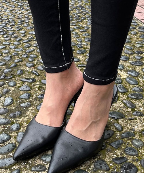 GLAMOROUS JANE(グラマラスジェーン)の「配色ステッチスキニーパンツ(その他パンツ・レディース・ブラック・L/M/S)」の10枚目の写真