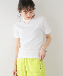 【Hanes(ヘインズ)】BEEFY RibクルーネックTシャツ
