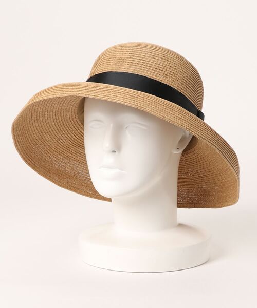 Te chichi（テチチ）の「カサブランカハット（ハット・レディース・ベージュ/ブラック・ﾌﾘ-）」の6枚目の写真