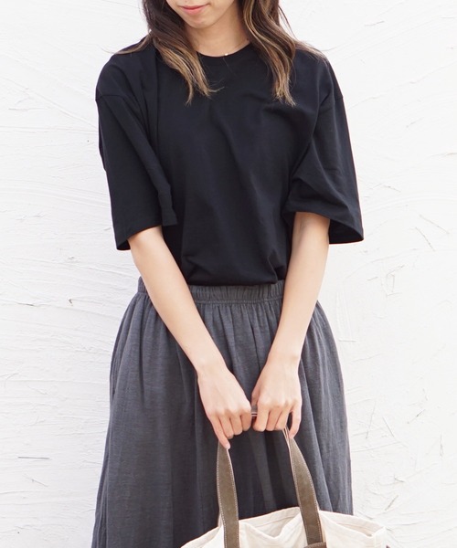 TOWN CRAFT/タウンクラフト USA MADE PACK CREW TEEアメリカ製パッククルーネックT-シャツオーガニックコットン(ユニセックス)（Tシャツ/カットソー）｜TOWNCRAFT（タウンクラフト）