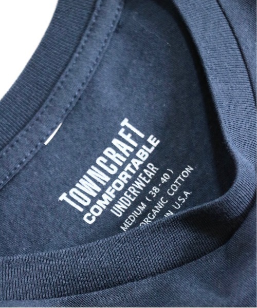 TOWN CRAFT/タウンクラフト USA MADE PACK CREW TEEアメリカ製パッククルーネックT-シャツオーガニックコットン(ユニセックス)（Tシャツ/カットソー）｜TOWNCRAFT（タウンクラフト）