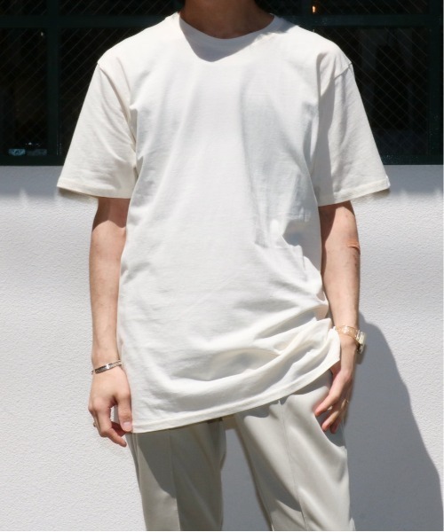 TOWN CRAFT/タウンクラフト USA MADE PACK CREW TEEアメリカ製パッククルーネックT-シャツオーガニックコットン(ユニセックス)（Tシャツ/カットソー）｜TOWNCRAFT（タウンクラフト）
