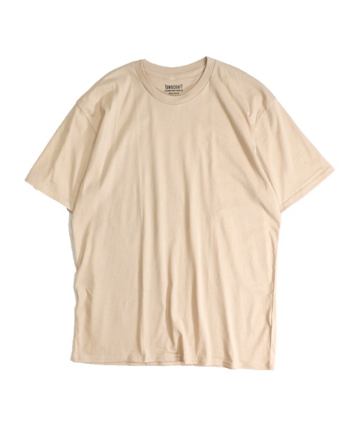 TOWN CRAFT/タウンクラフト USA MADE PACK CREW TEEアメリカ製パッククルーネックT-シャツオーガニックコットン(ユニセックス)（Tシャツ/カットソー）｜TOWNCRAFT（タウンクラフト）