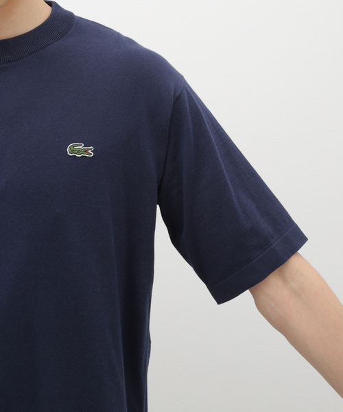 ★LACOSTE★リラックスフィット ソフト コットン Tシャツ セール】【LACOSTE / ラコステ】リラックスフィットニットT