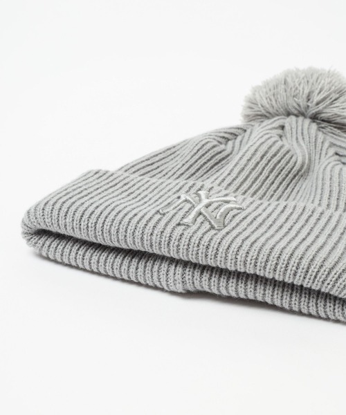 NEW ERA(ニューエラ)の「【NEW ERA(ニューエラ)】RIB PON KNIT(ニットキャップ/ビーニー・レディース・ベージュ/グレー/オフホワイト・FREE)」の10枚目の写真