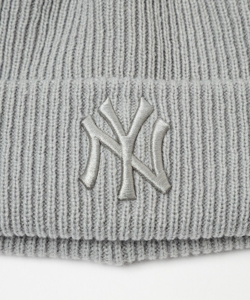 NEW ERA(ニューエラ)の「【NEW ERA(ニューエラ)】RIB PON KNIT(ニットキャップ/ビーニー・レディース・ベージュ/グレー/オフホワイト・FREE)」の5枚目の写真