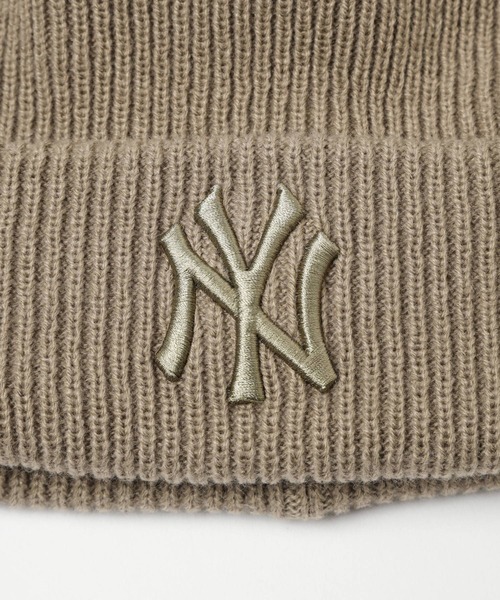 NEW ERA(ニューエラ)の「【NEW ERA(ニューエラ)】RIB PON KNIT(ニットキャップ/ビーニー・レディース・ベージュ/グレー/オフホワイト・FREE)」の16枚目の写真