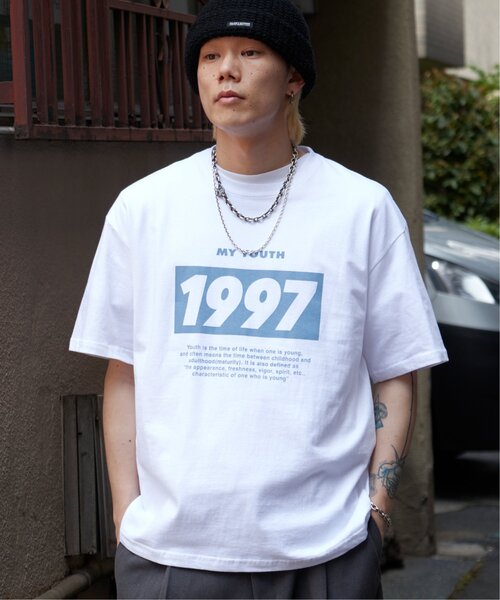 NO NEED（ノーニード）の「1997ロゴ ビッグシルエット クルー